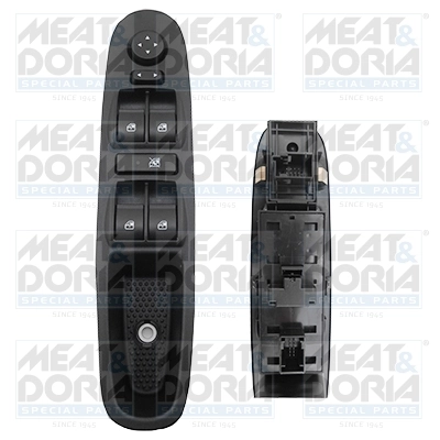 Switch, window regulator